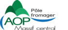 Logo du Pôle fromager AOP Massif central